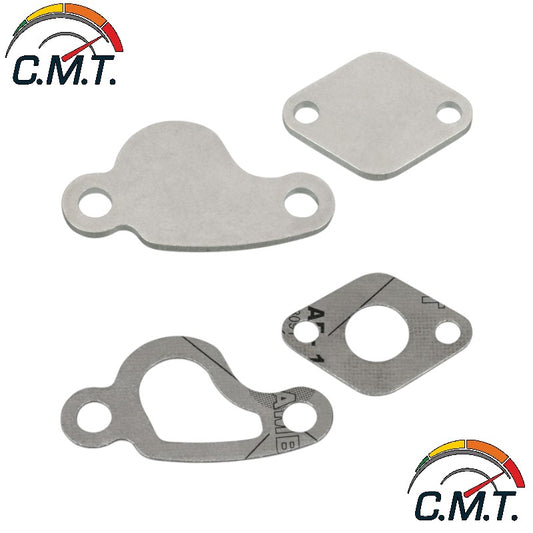 Piastre di chiusura della valvola EGR con guarnizioni per Mercedes-Benz W202 W203 W210 W211 W463 W163 W639 M112 M113