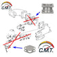 KIT DI ELIMINAZIONE VALVOLA EGR PER TOYOTA LAND CRUIZER 100 _J1_ 4.2 TD HDJ100_, HDJ100