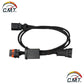 Simulatore valvola EGR per Opel Vauxhall Fiat Alfa Romeo Lancia Saab Suzuki con motori 1.3 1.9 2.4 JTD CDTI TiD (connettore MAF a 4 pin)