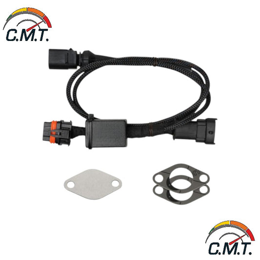 Piastra di chiusura del simulatore della valvola EGR per Opel Vauxhall Fiat Alfa Romeo Lancia Saab con motori 1.9 2.4 JTD CDTI TiD (MAF 4 pin)
