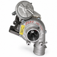 Turbina Maggiorata IHI RHF3 VL38 con attuatore color metallo - vista frontale