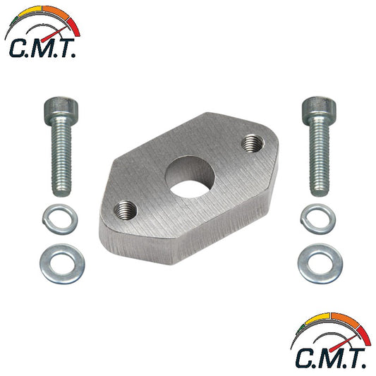 Flangia adattatore sensore MAP intercooler in acciaio inox da 12 mm per motori VW Audi Seat Skoda 1.8 TSI TFSI