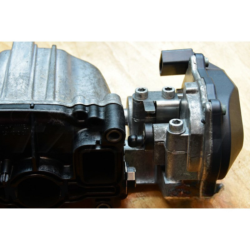 Kit di rimozione ed eliminazione della valvola a farfalla con guarnizione e staffa di riparazione P2015 per Audi VW Seat Skoda con motori 2.0 TDI CR