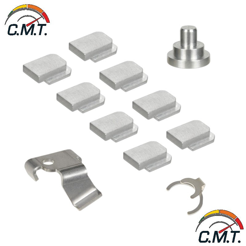 Kit di rimozione e eliminazione della valvola di turbolenza adatto per collettore in plastica VW Audi Seat Skoda 2.0 TDI CR 03L129711AG P2015
