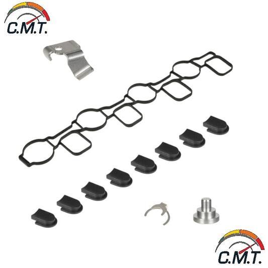 Kit di rimozione della valvola a farfalla con guarnizione e staffa di riparazione P2015 per VW Audi Seat Skoda 2.0 TDI CR