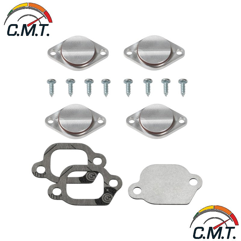 Kit di sostituzione per l'eliminazione della valvola a vortice + piastra di chiusura della valvola EGR con guarnizioni per Opel Vauxhall Chevrolet 2.0 CDTI Saab 1.9 2.0 TTiD